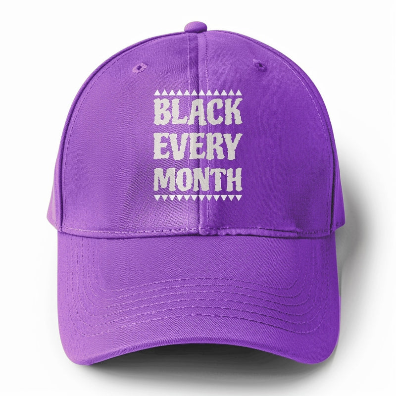 Black Every Month Hat