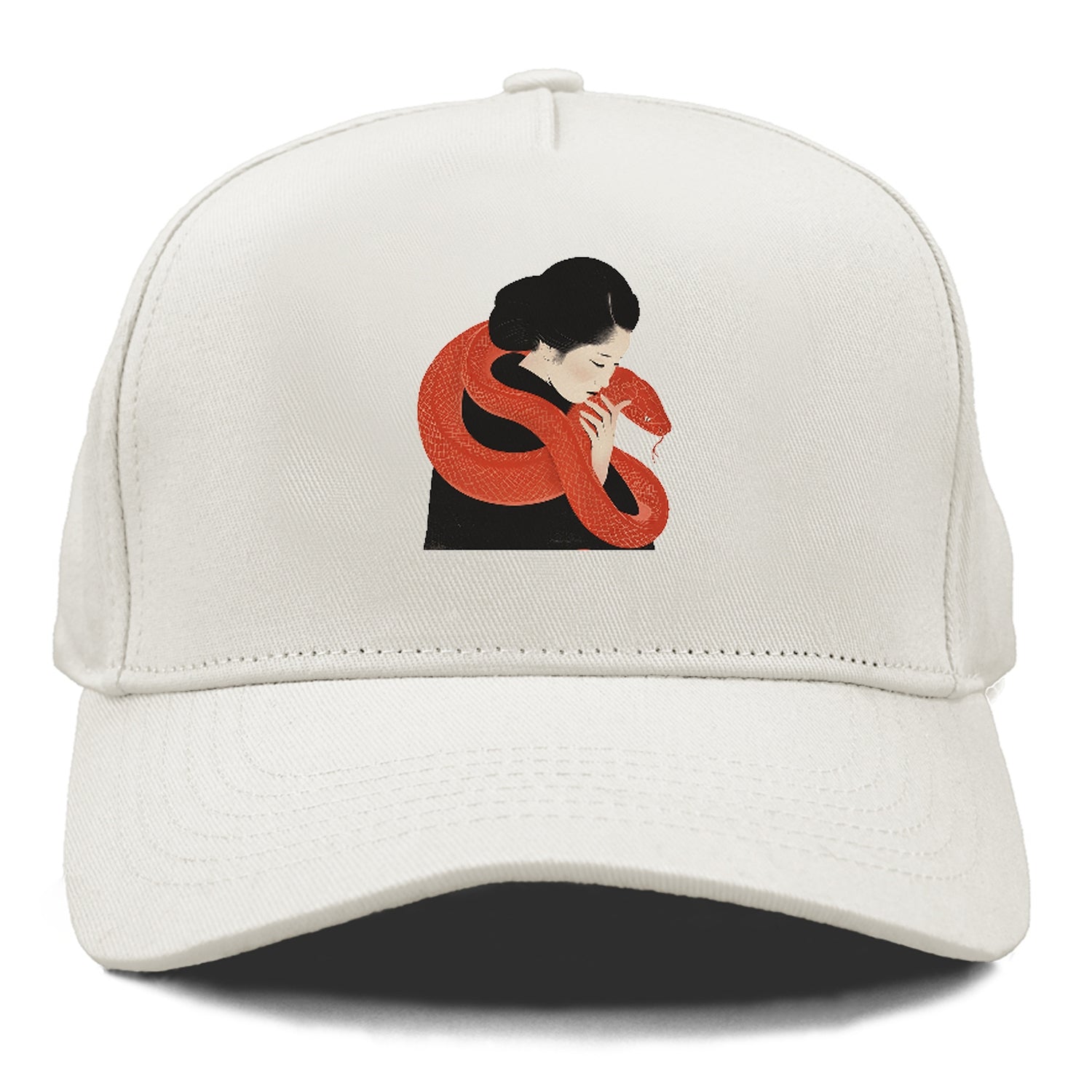 Serpent Embrace The Graceful Connection Hat