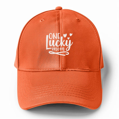 One lucky mom 1 Hat