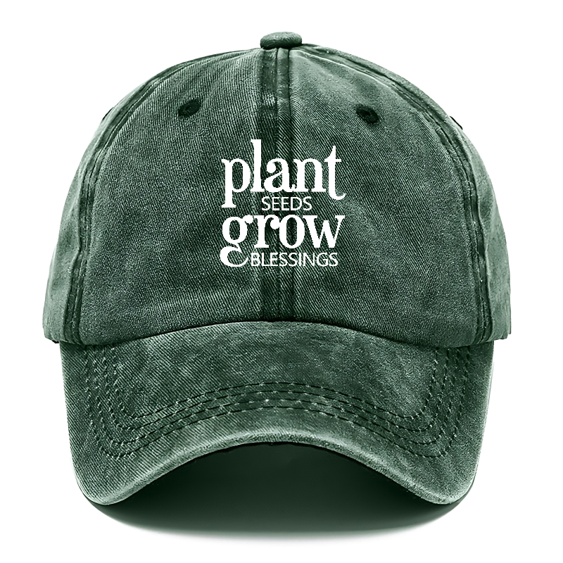 plant seeds grow blessings Hat