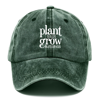 plant seeds grow blessings Hat