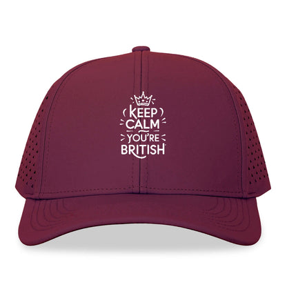 keep calm you are british! Hat