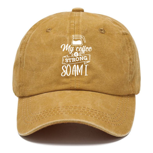 Caffeine Queen: Empowered by Strong Coffee Vibes Hat