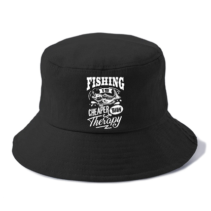 Fishing is cheaper than  therapy Hat