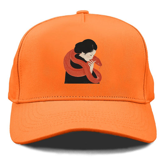 Serpent Embrace The Graceful Connection Hat