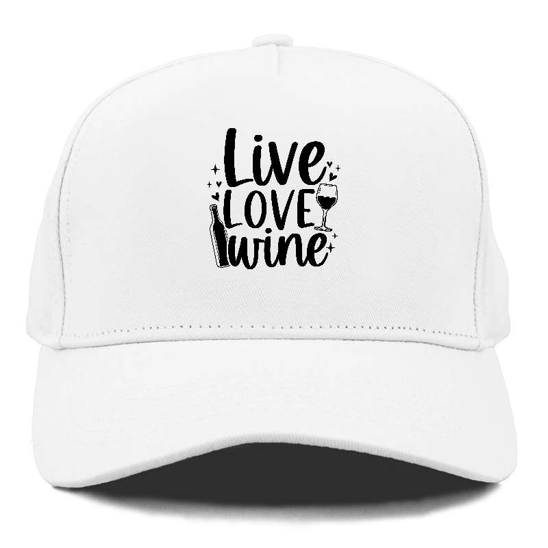 live love wine Hat