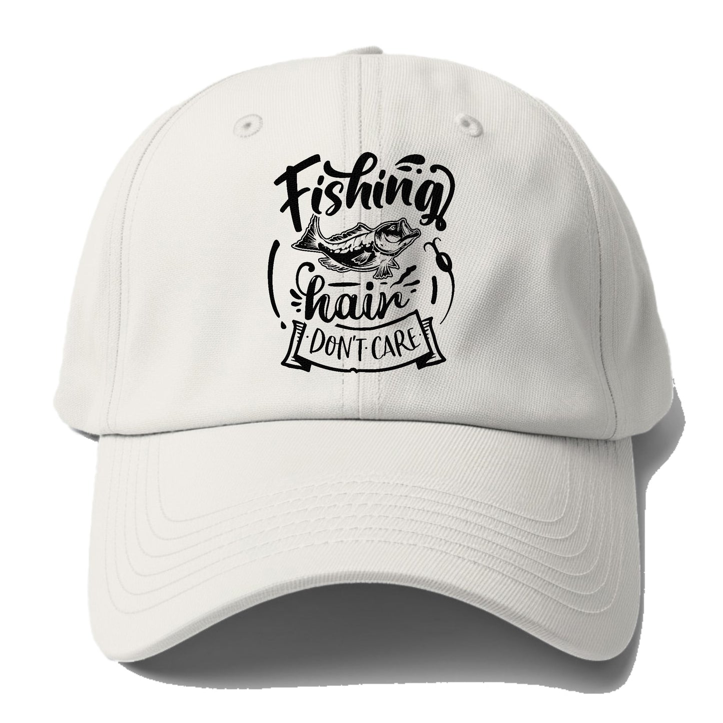 Fishing hair don't care Hat