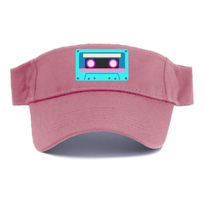 Retro 80s Cassette Blue Hat