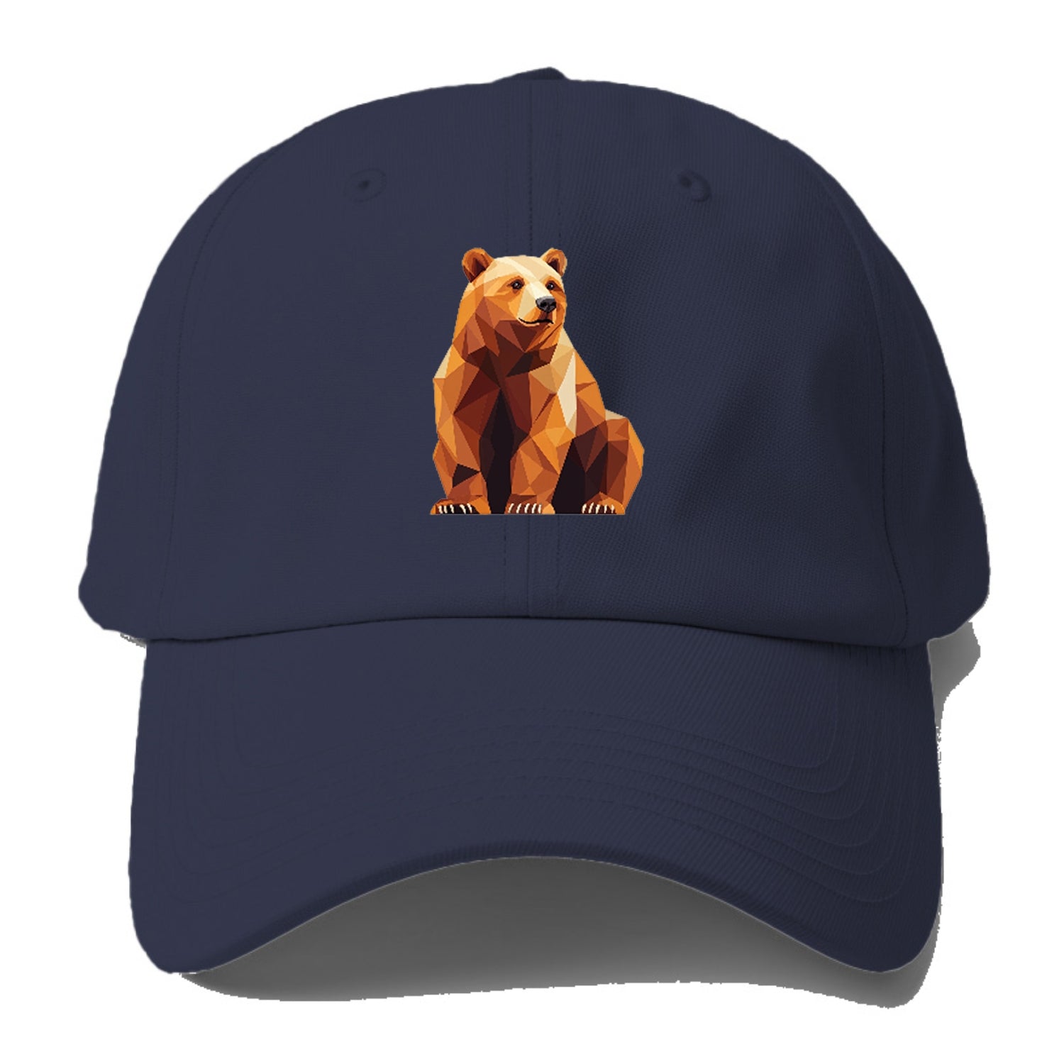 Geometric Bear in Rest Hat