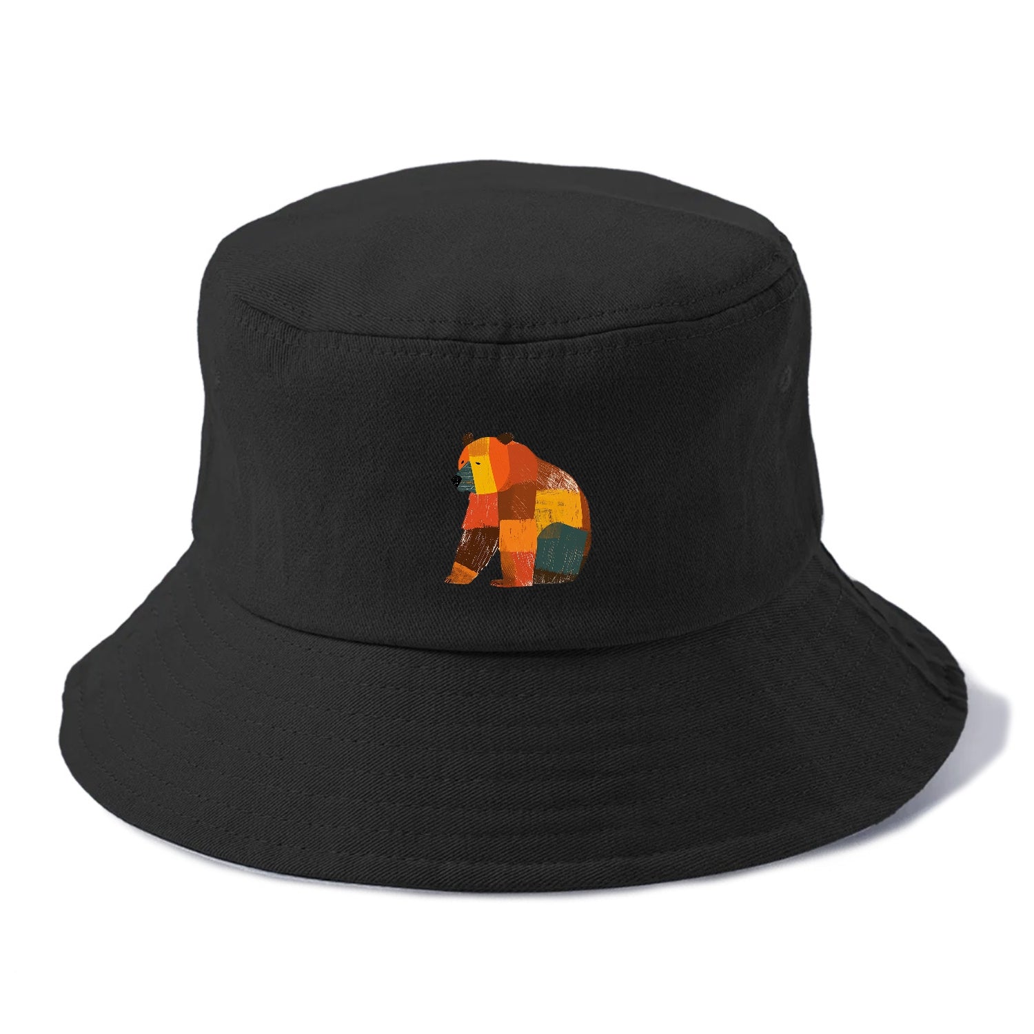 Patchwork Bear Hat