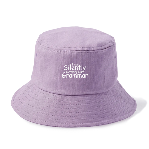 I Am Silently Correcting Bucket Hat