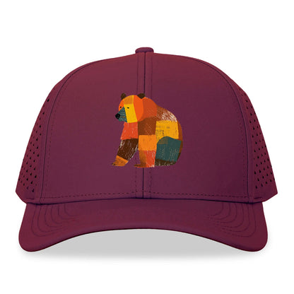 Patchwork Bear Hat