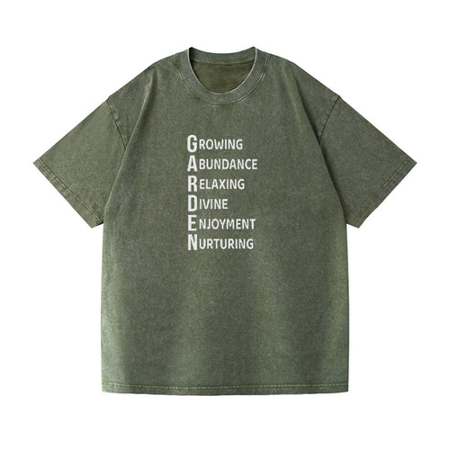 Garden Words Vintage T-shirt
