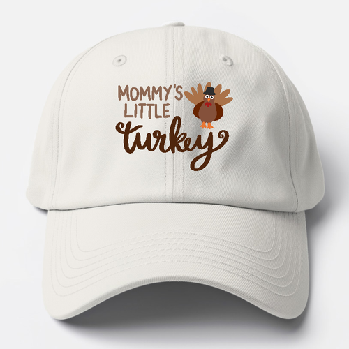 Mommy's Little Turkey Baseball Cap