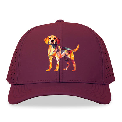 Geometric Dog Standing Hat