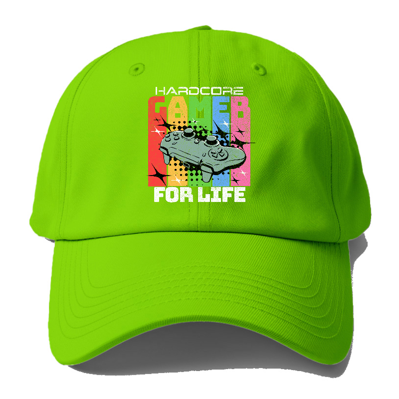 hardcore gamer for life Hat