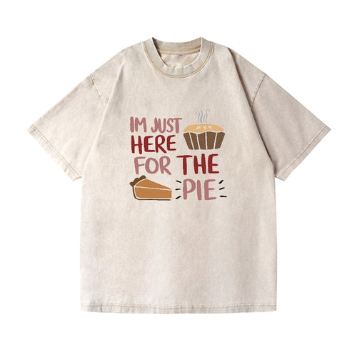 Here For The Pie Vintage T-shirt