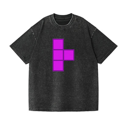 Retro 80s Tetris Blocks Purple Hat