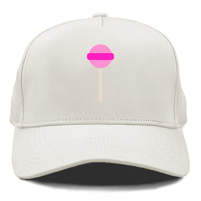 Retro 80s Lollipop Pink Hat