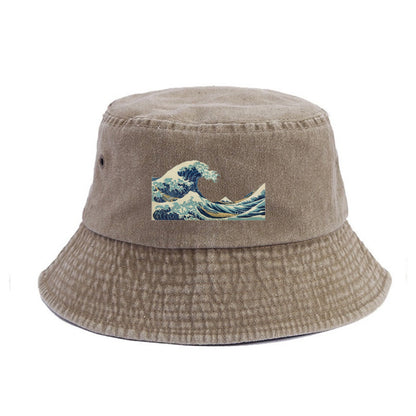 the great wave off kanagawa Hat