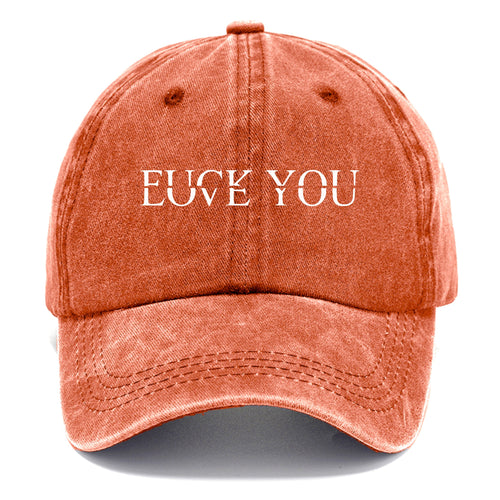 Fuck:love You Classic Cap