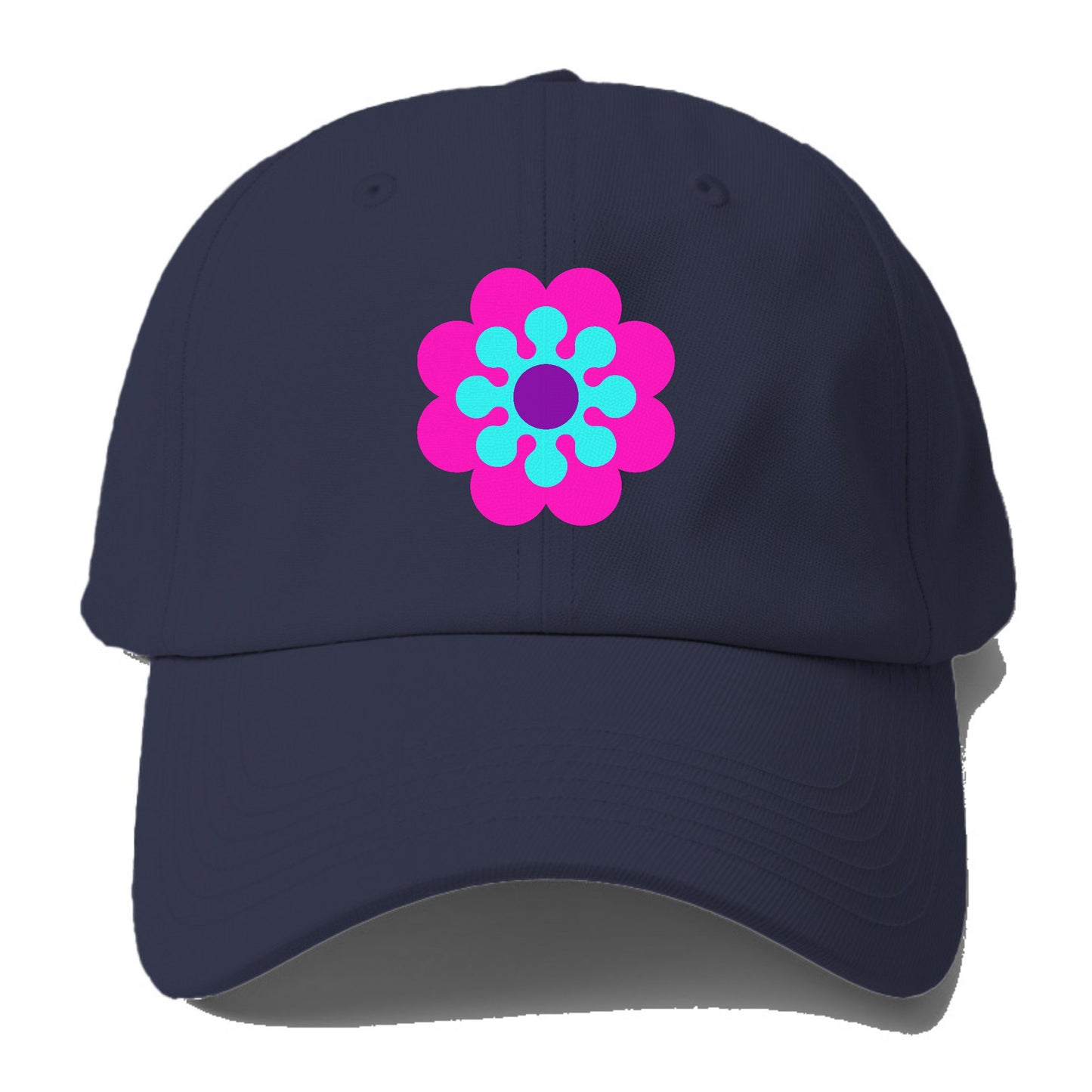 Retro 80s Flower Pink Hat