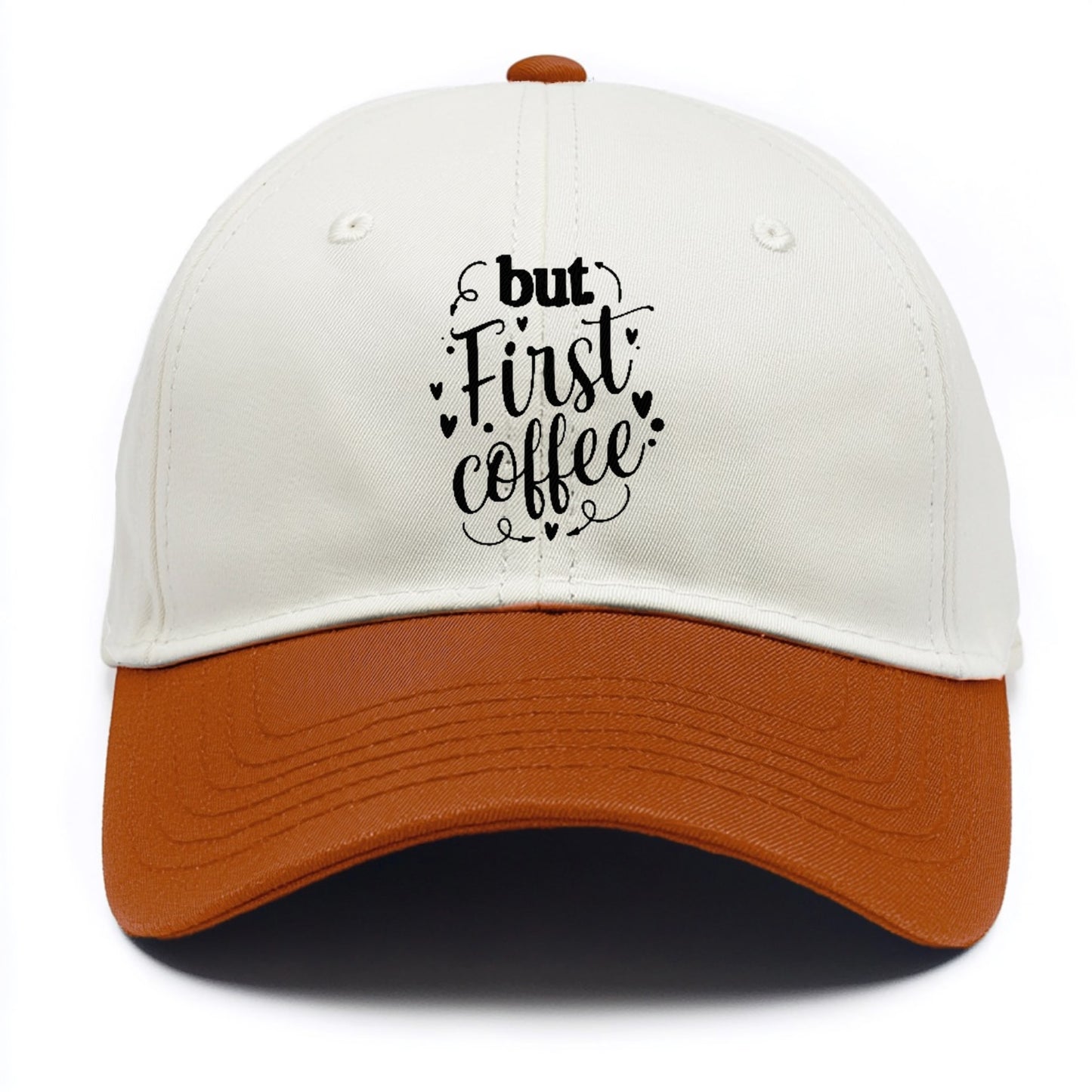 Caffeine Craze: Fuel Your Day with 'But First, Coffee' Hat