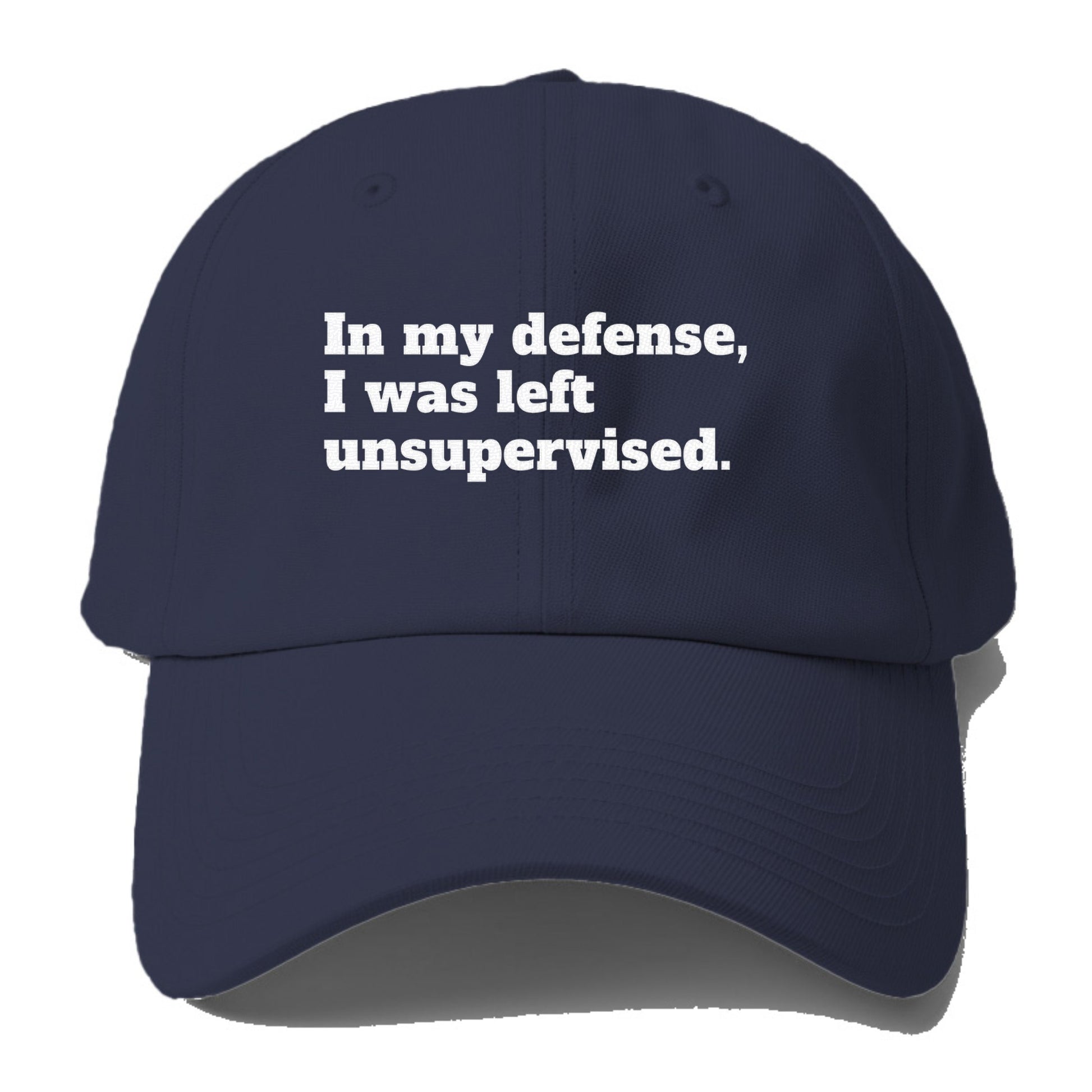 in my defense, i was left unsupervised Hat