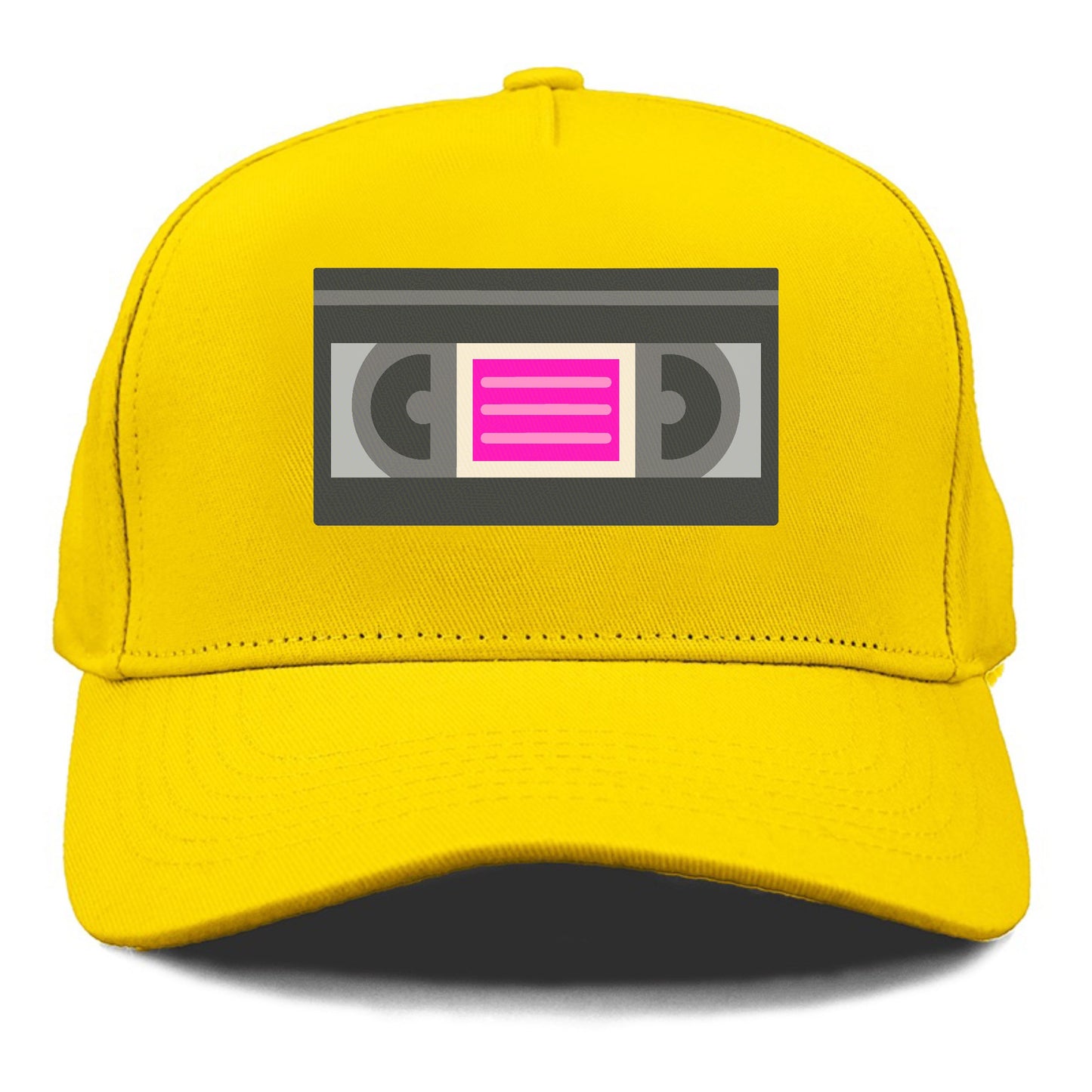 Retro 80s VHS Tape Pink Hat