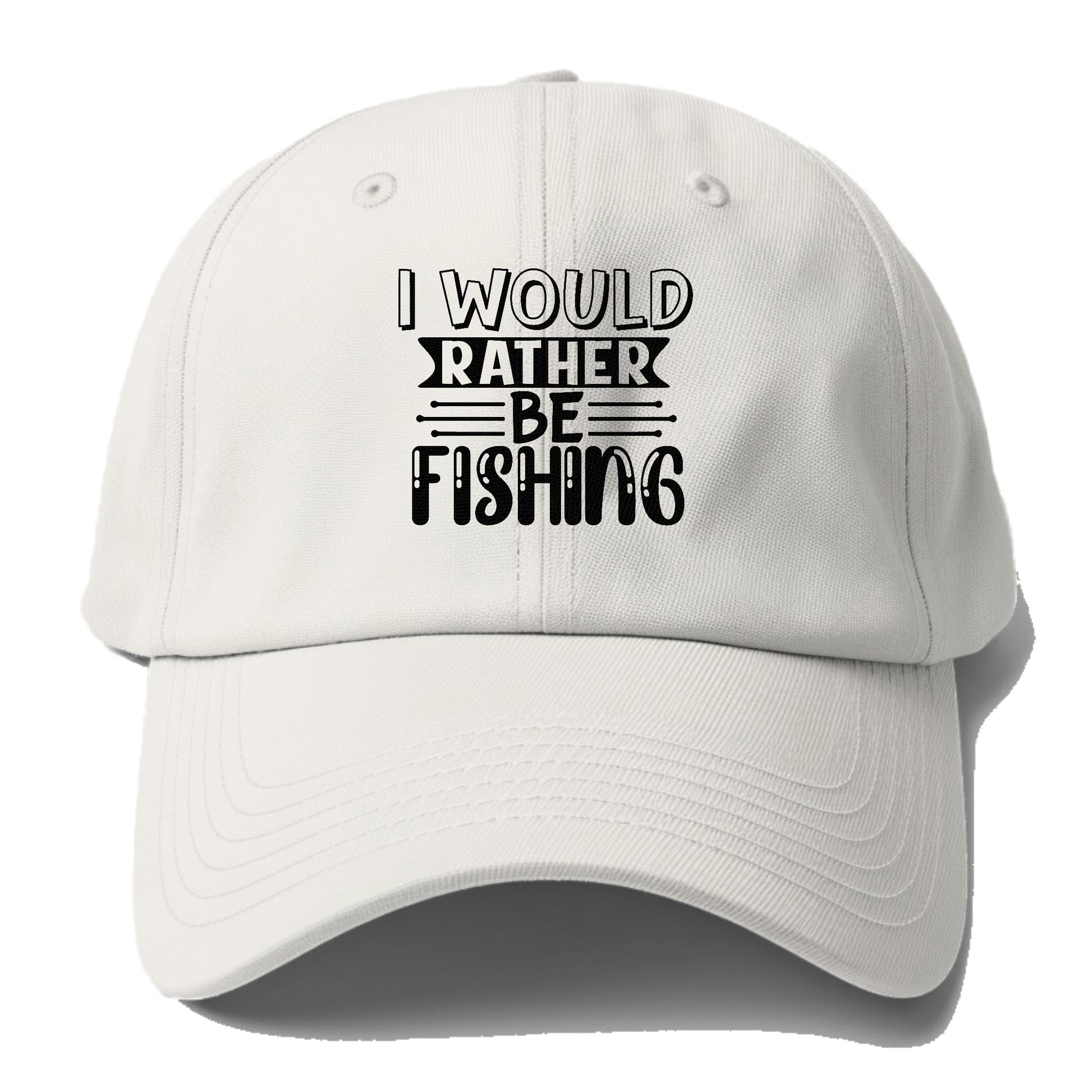 i would rather be fishing Hat