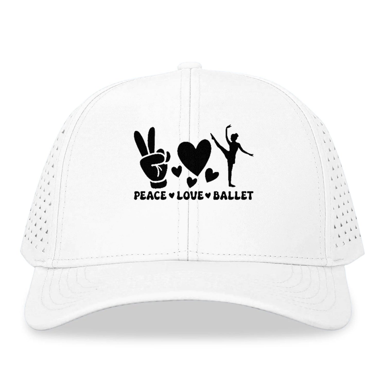 peace love ballet Hat