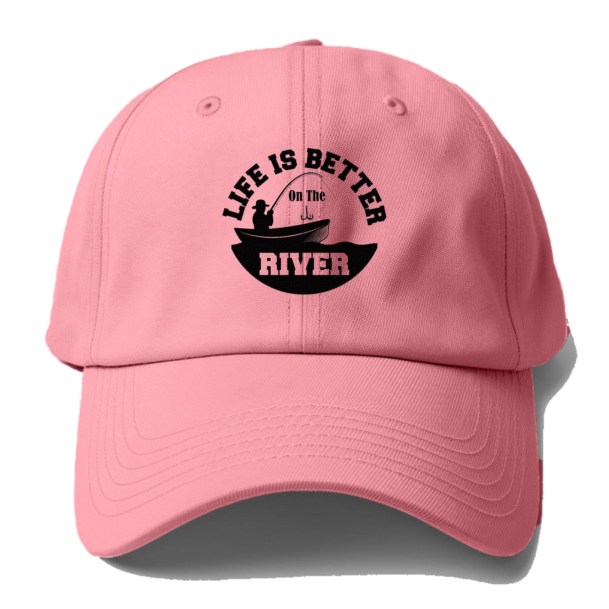 life is better on the river Hat