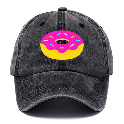 Retro 80s Donut Hat