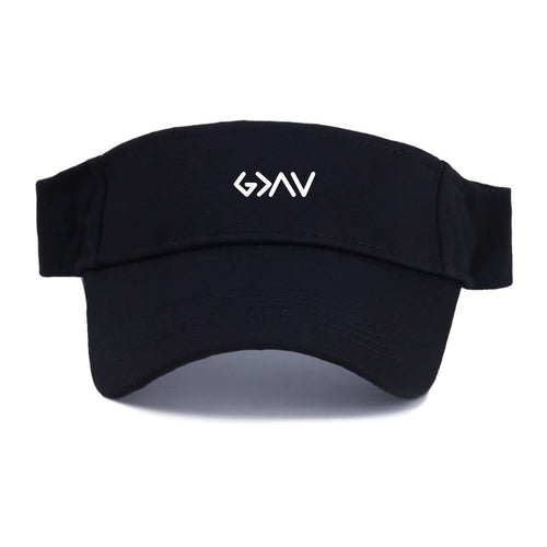 God Is Greater Than The Highs And Lows Visor