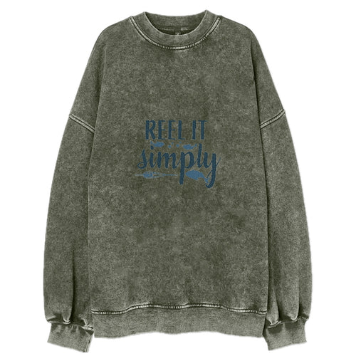 Reel It Simply Vintage Sweatshirt