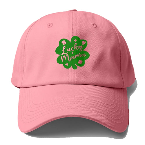 Lucky Mama Clover Baseball Cap For Big Heads