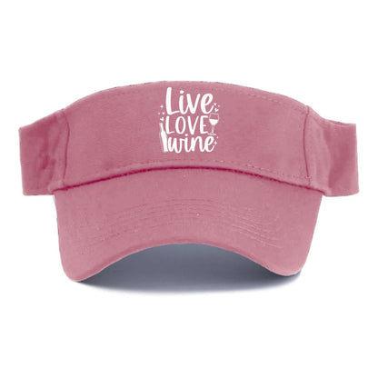 live love wine Hat