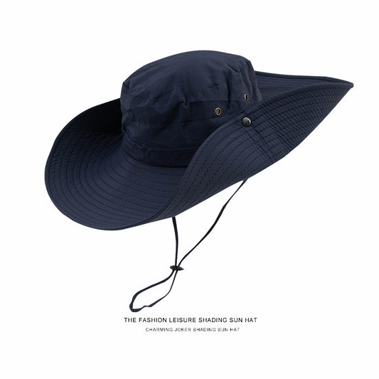 Breathable Outdoor Sun Hat with UV Protection for Hiking and Fishing