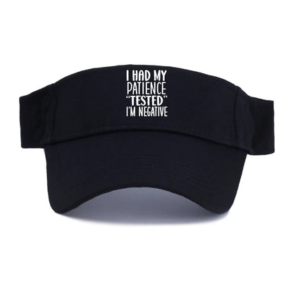 I had my patience tested Hat