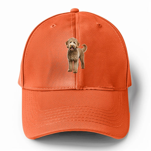 Labradoodle Solid Color Baseball Cap