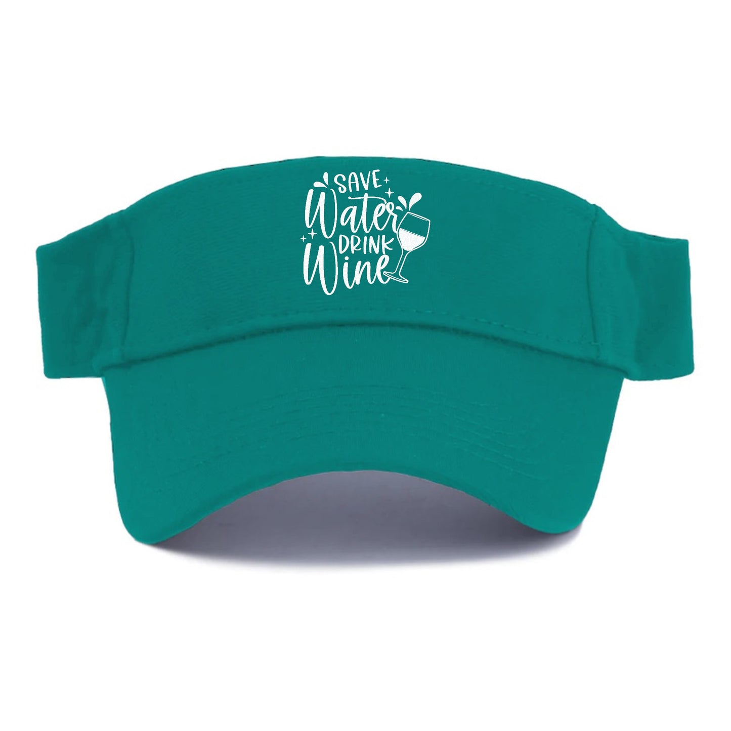 save water drink wine Hat