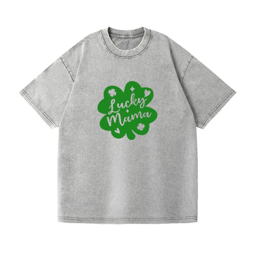 Lucky Mama Clover Vintage T-shirt