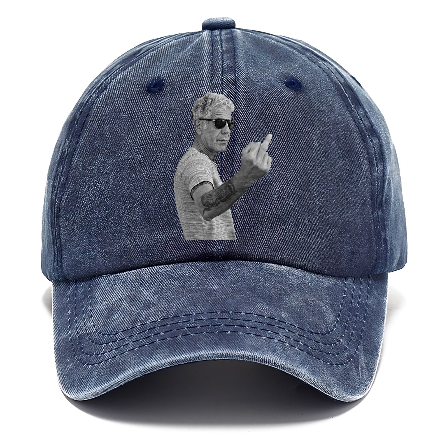 Anthony Bourdain Middle Finger Hat