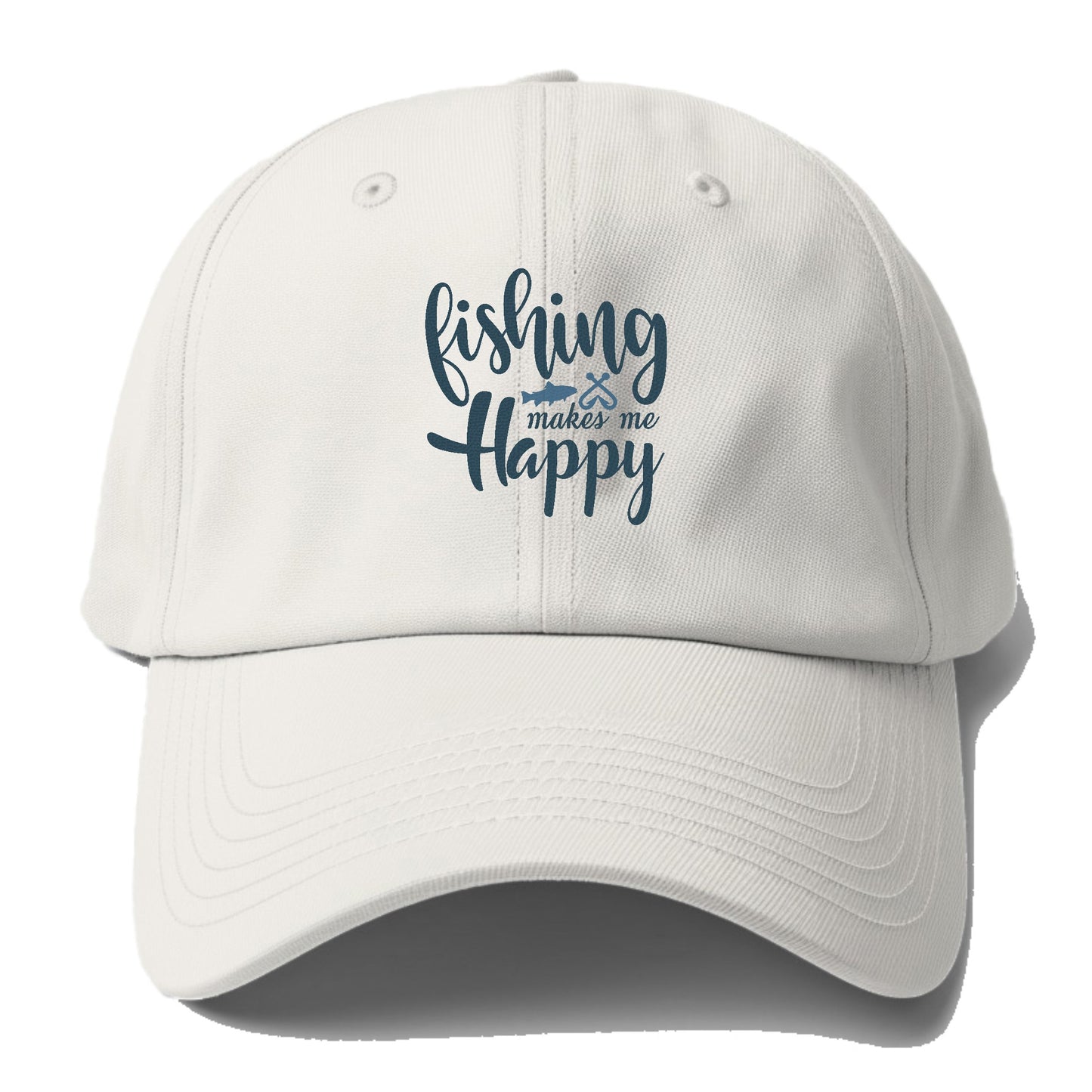 Fishing makes me happy Hat