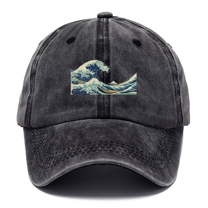 the great wave off kanagawa Hat