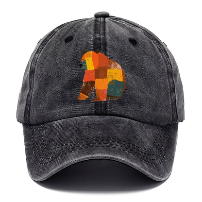 Patchwork Bear Hat