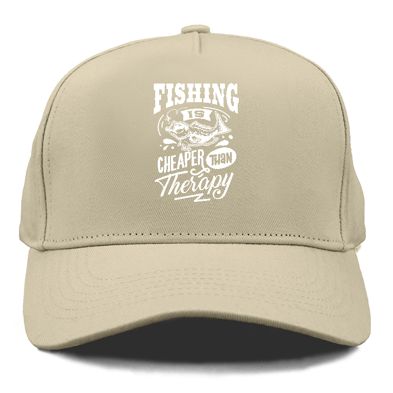 Fishing is cheaper than  therapy Hat