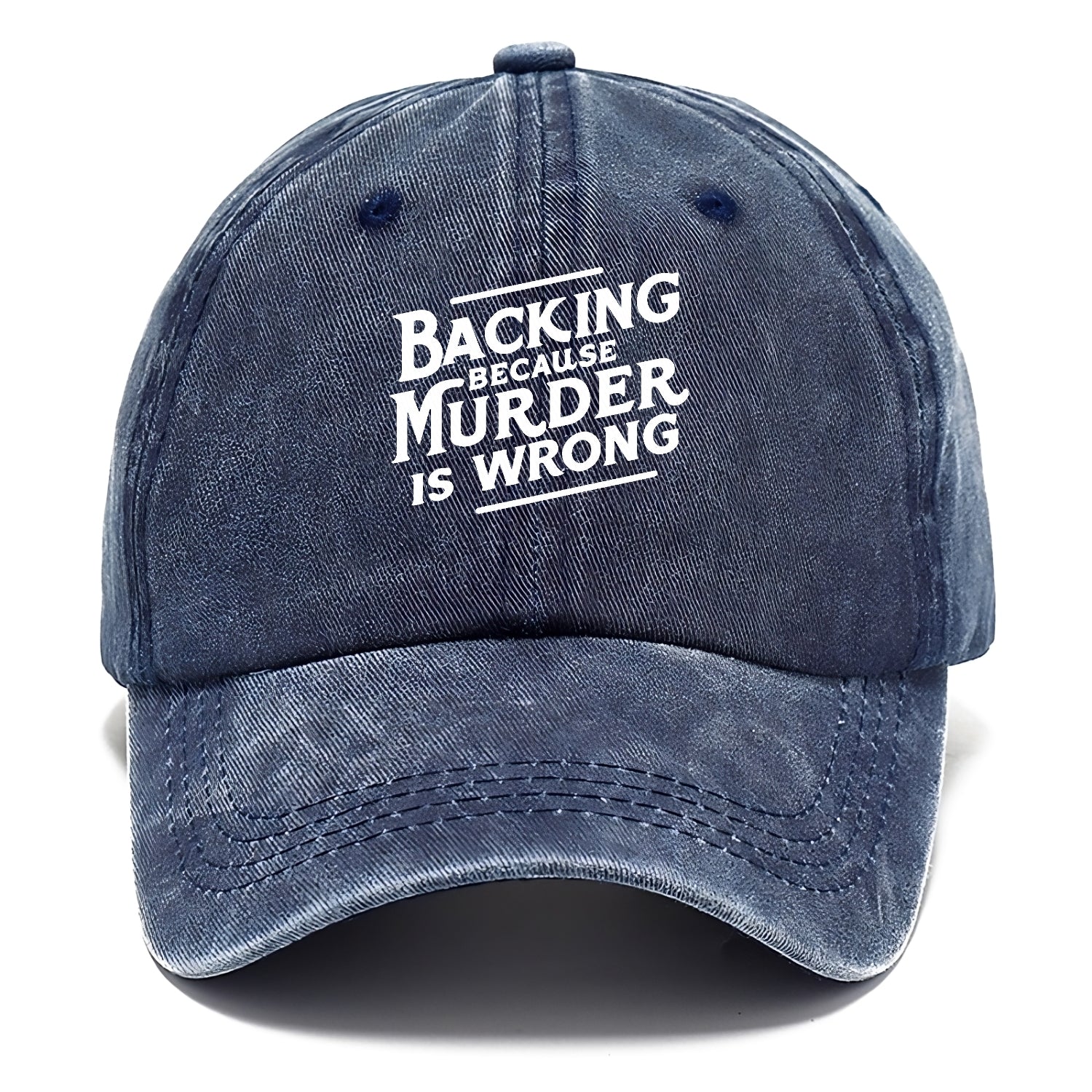 backing because murder is wrong Hat