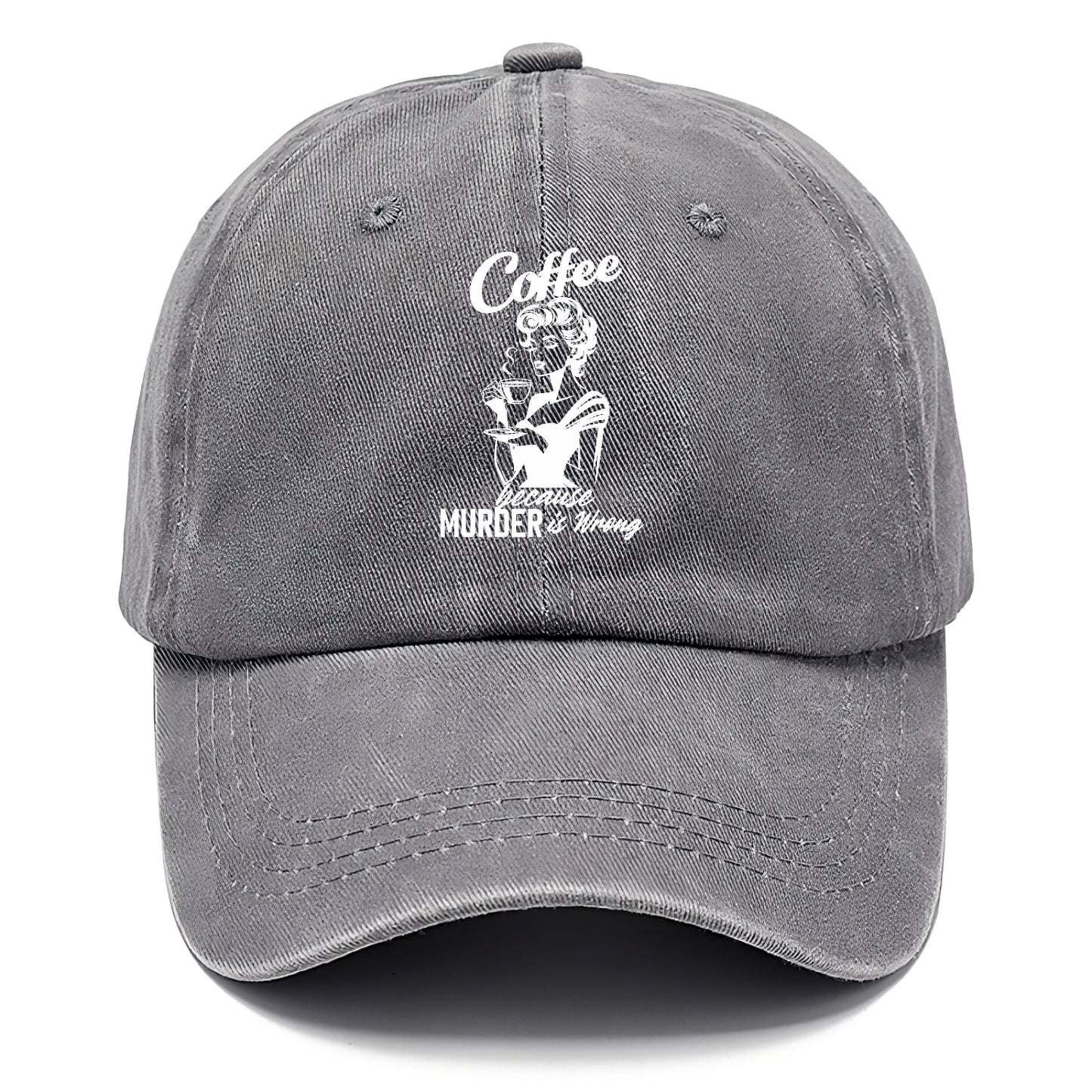 coffee because murder is wrong! Hat