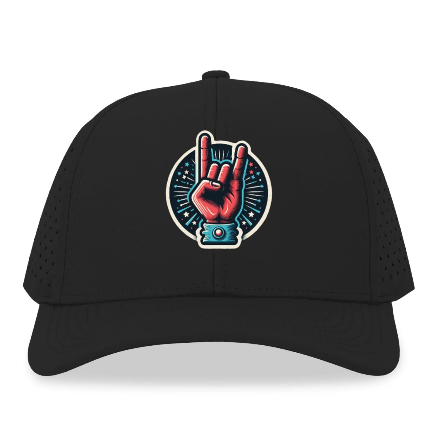 hand horn rock Hat